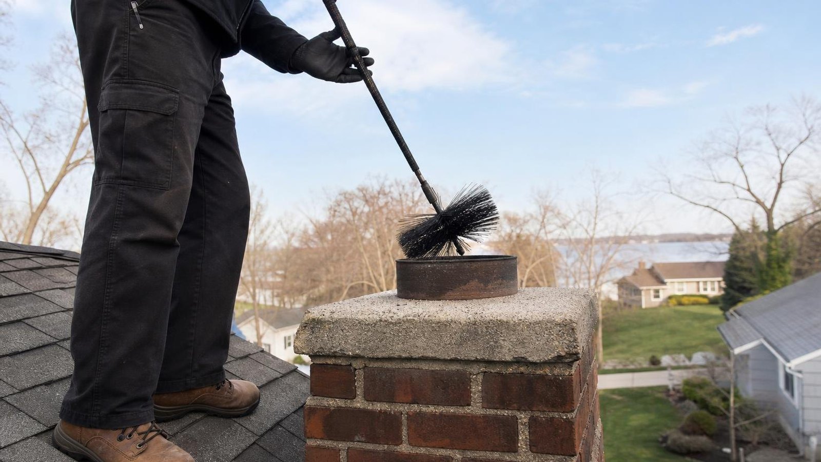 Practical chimney sweep & inspection in Babylon